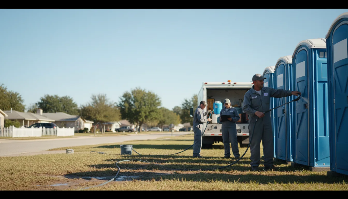 Long-Term Portable Toilet Rental in Busby, MT near me